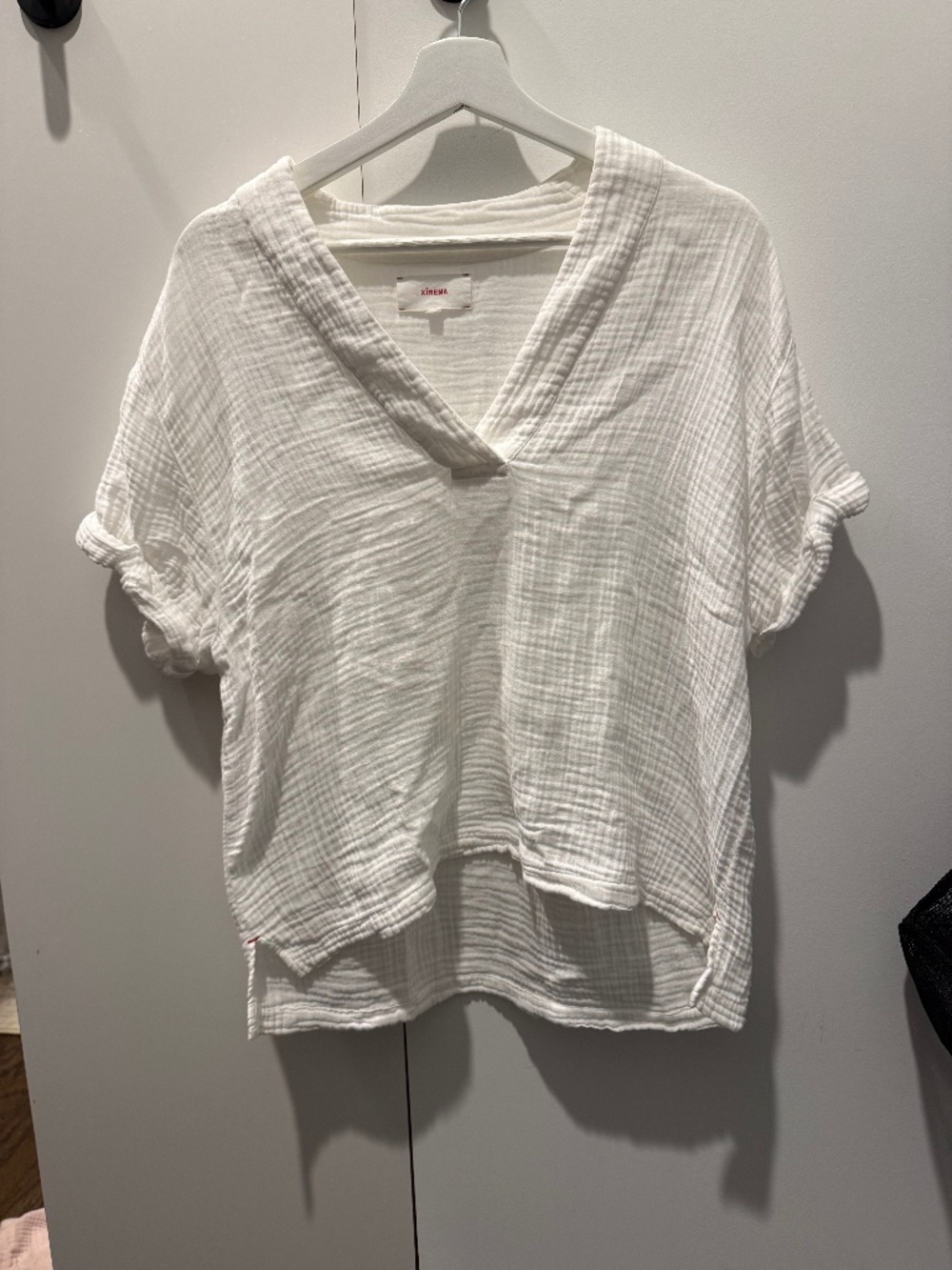 Xirena Avery, XS, White, Short Sleeve Shirt